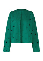 HOLES、ウィメンズ_トップス_カーディガン、グリーン