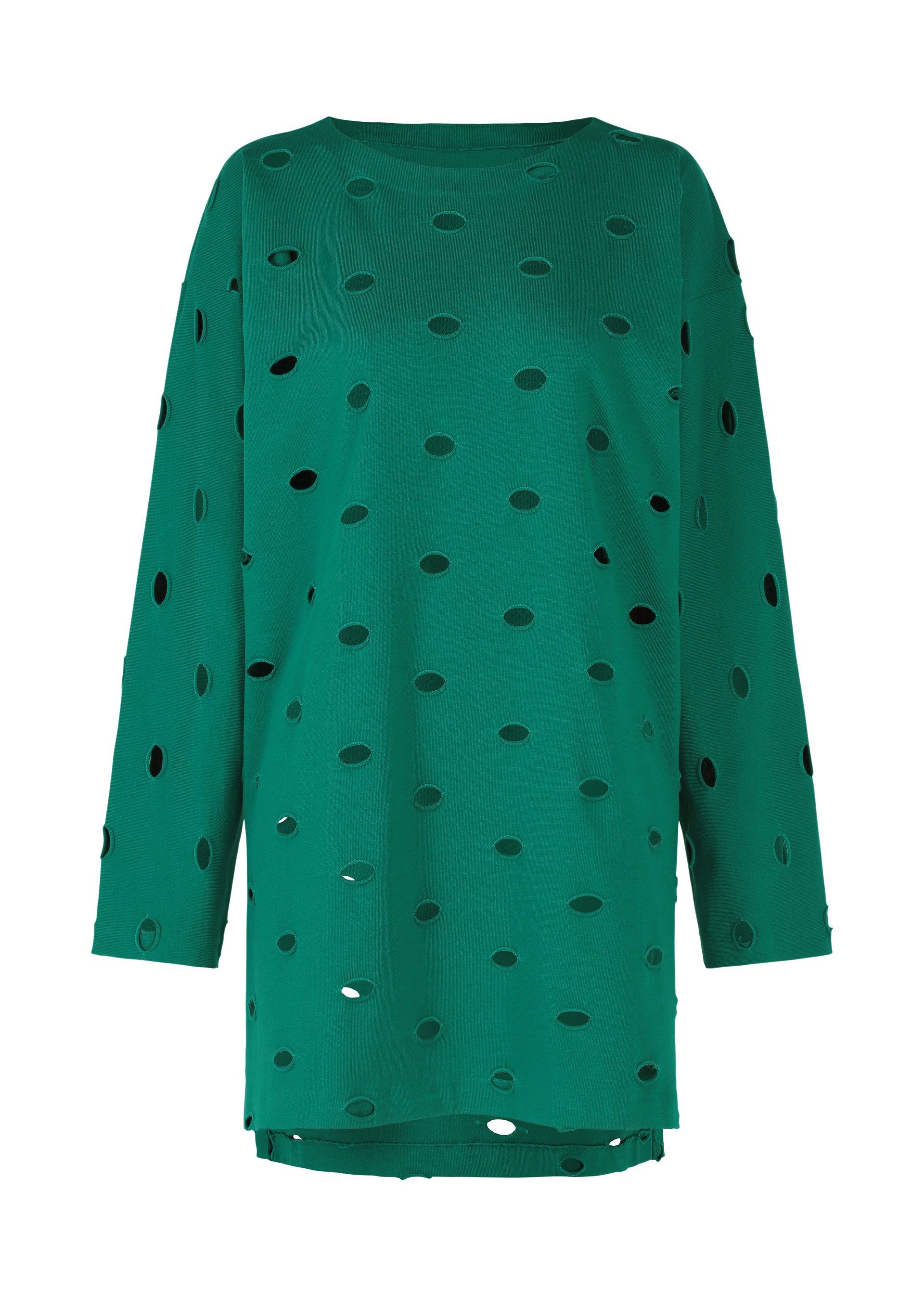 HOLES、ウィメンズ_トップス_チュニック、グリーン