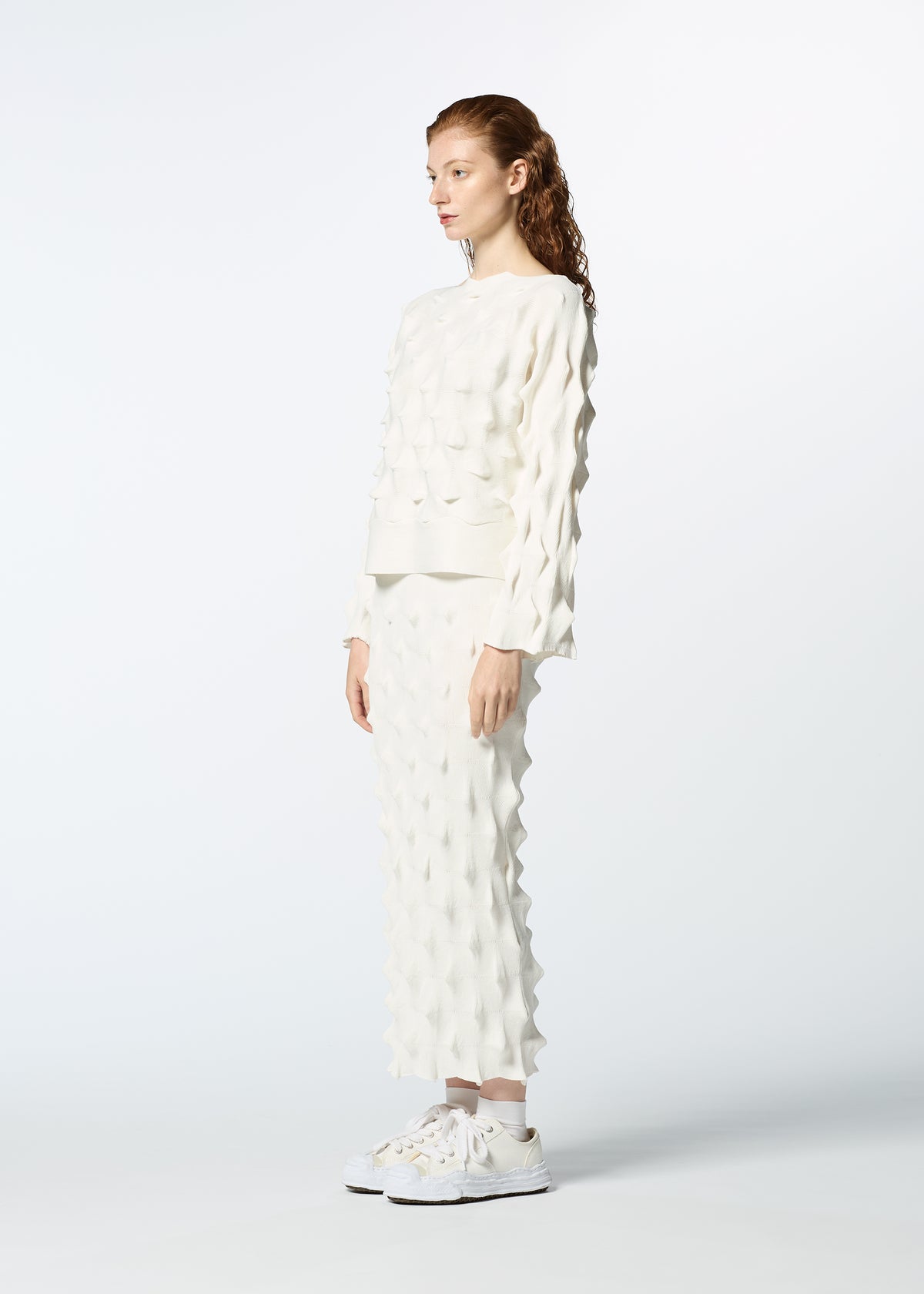 ZIG ZAG KNIT、ウィメンズ_トップス_トップ、着用画像2