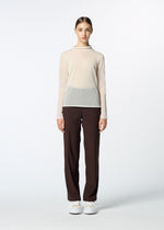 CURLING SHEER KNIT、ウィメンズ_トップス_トップ、着用画像1
