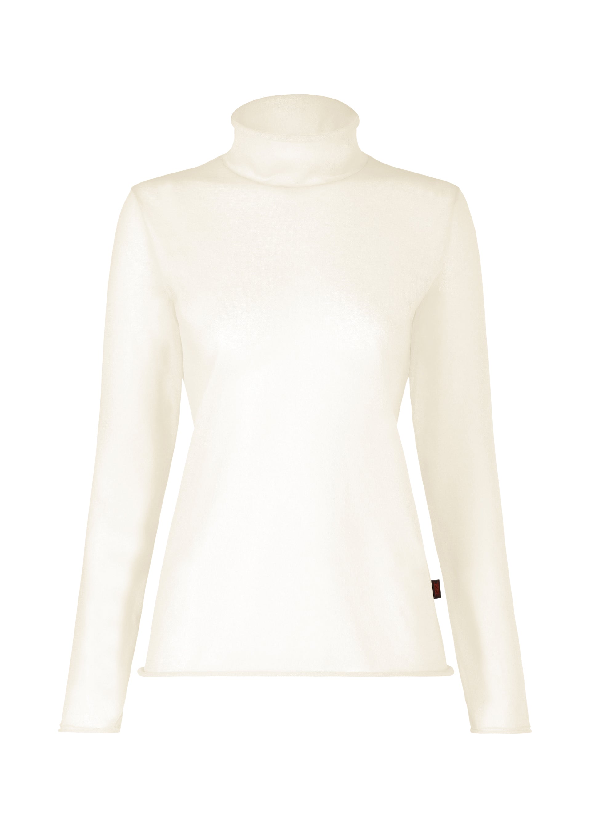 CURLING SHEER KNIT、ウィメンズ_トップス_トップ、ホワイト