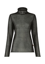 CURLING SHEER KNIT、ウィメンズ_トップス_トップ、ブラック