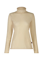 CURLING SHEER KNIT、ウィメンズ_トップス_トップ、ベージュ