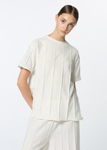 RADIAL LINE KNIT、ウィメンズ_トップス_トップ、着用画像4