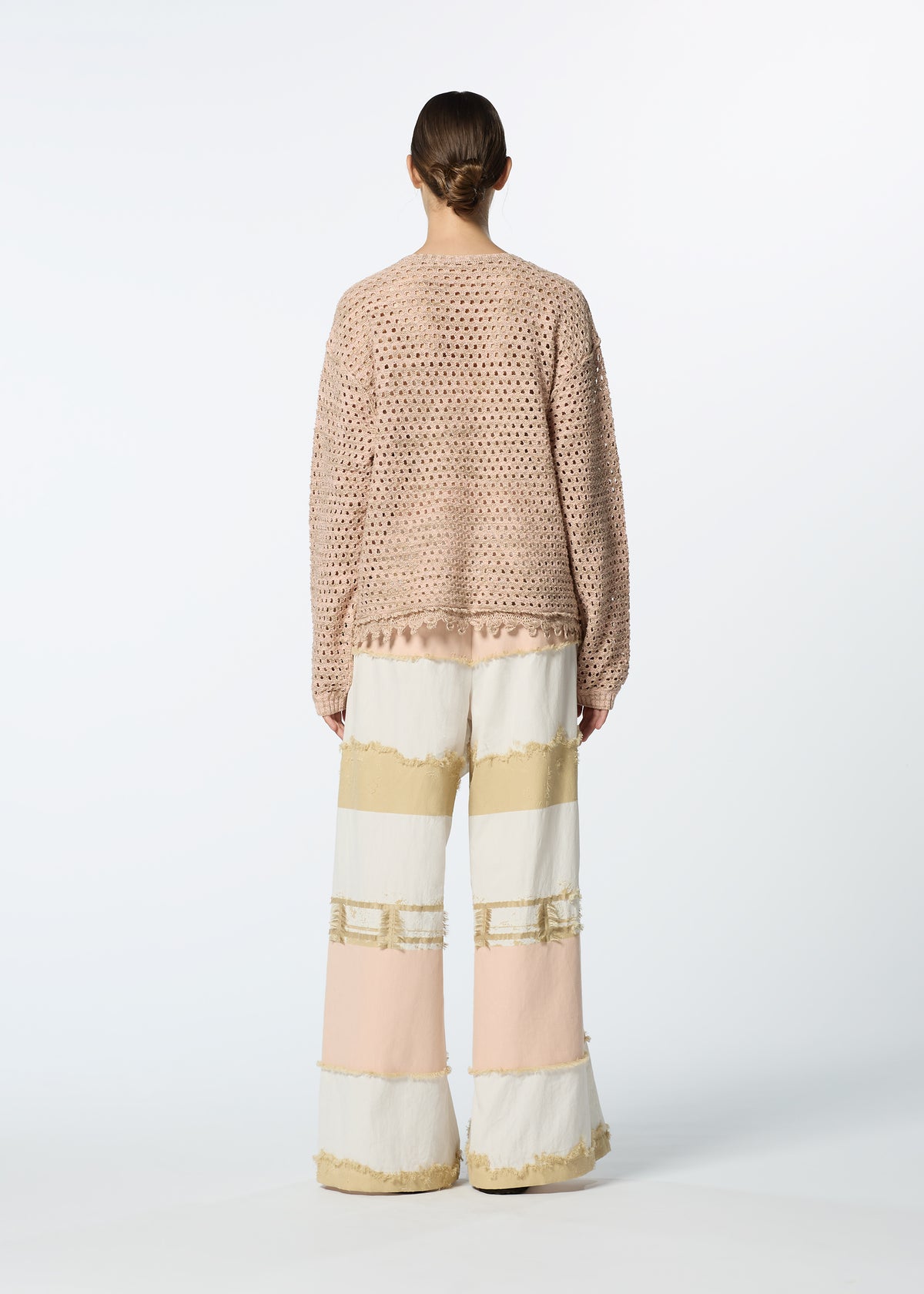 MELANGE MESH、ウィメンズ_トップス_トップ、着用画像3
