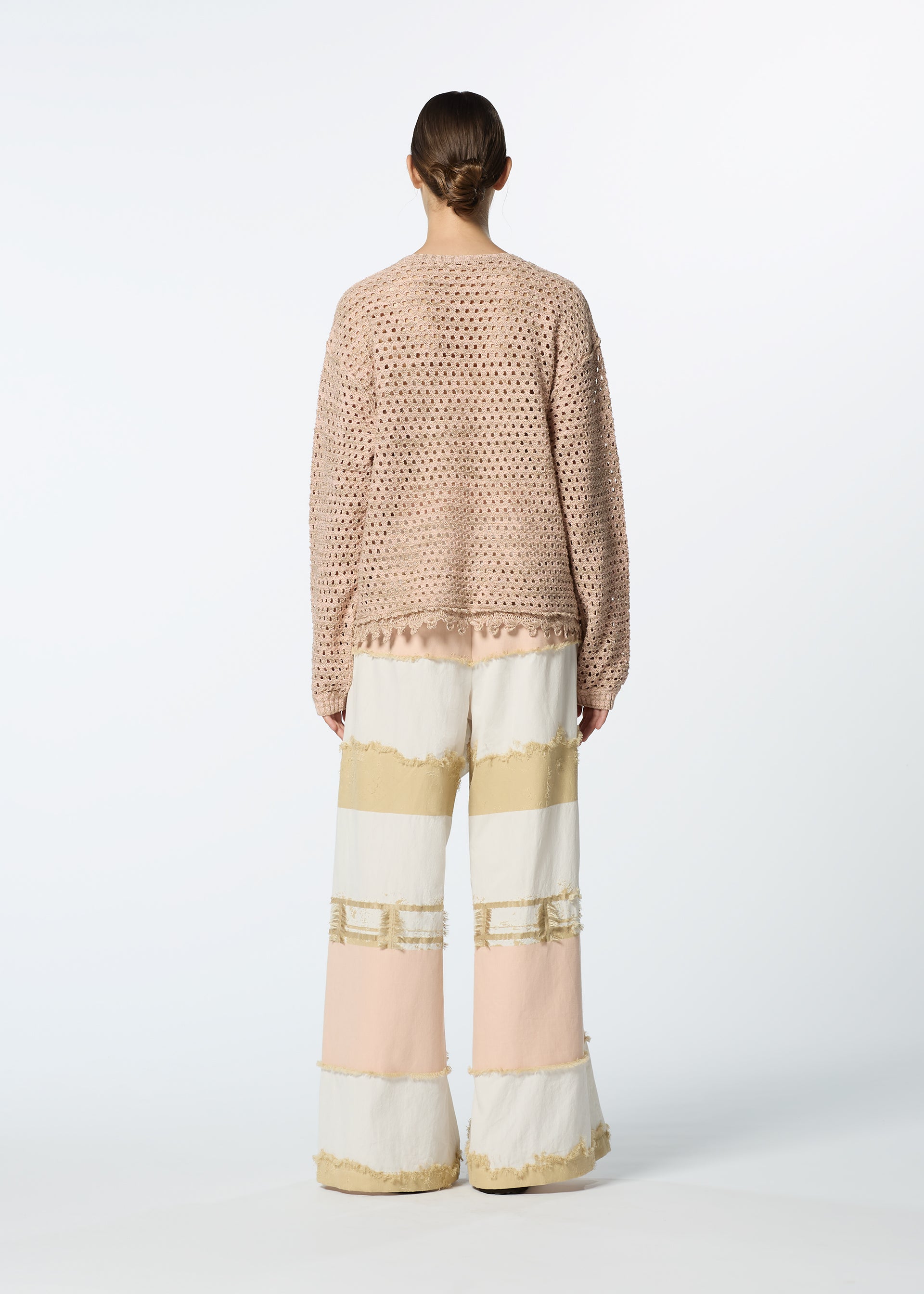 MELANGE MESH、ウィメンズ_トップス_トップ、着用画像3