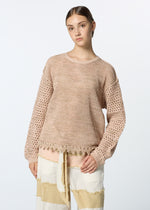 MELANGE MESH、ウィメンズ_トップス_トップ、着用画像4