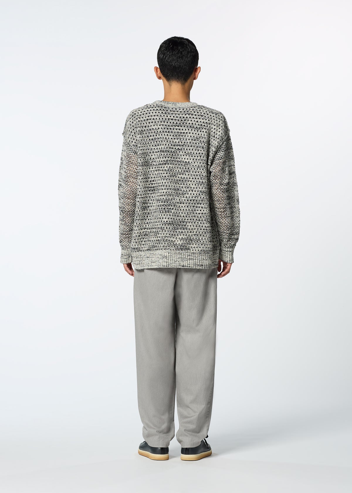 MELANGE MESH、ウィメンズ_トップス_トップ、着用画像3