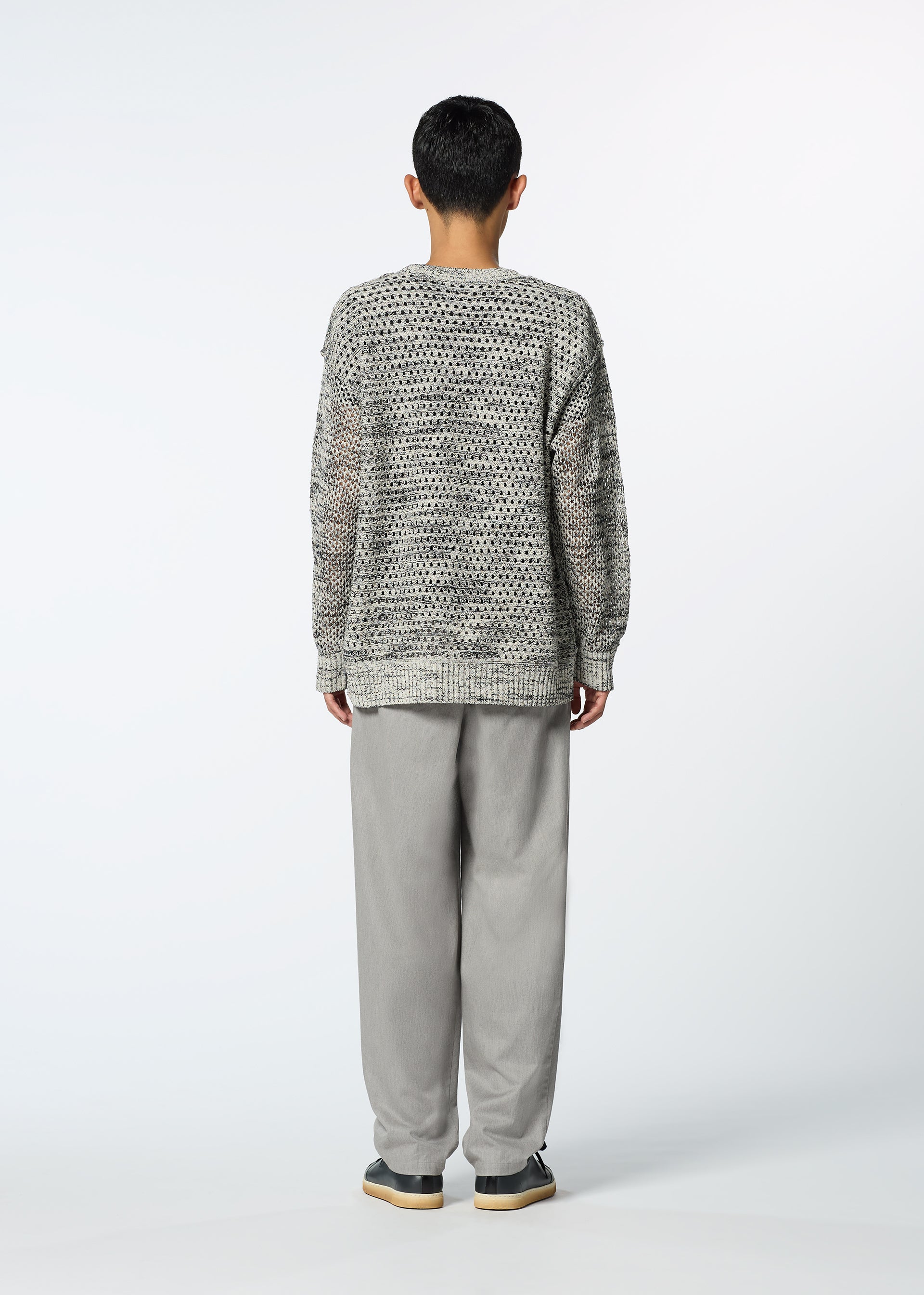 MELANGE MESH、ウィメンズ_トップス_トップ、着用画像3