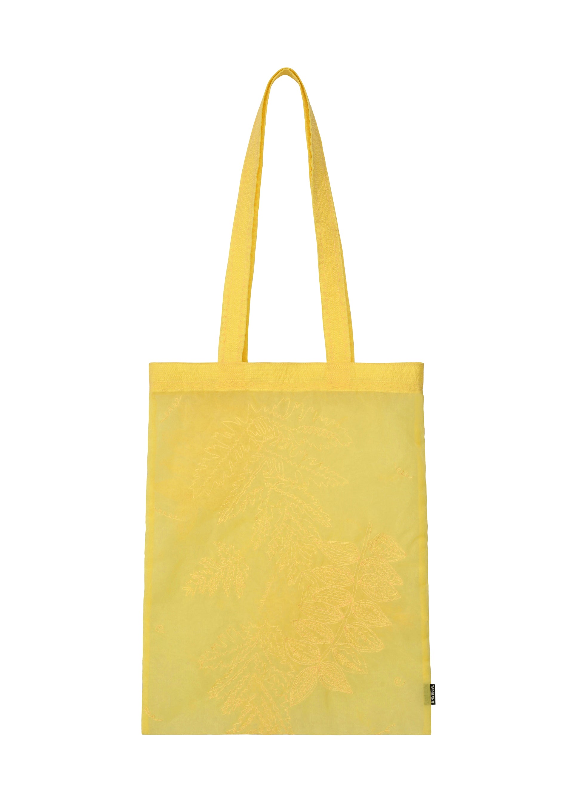 GLASSLEAF TOTE JUNE、バッグ&財布_トートバッグ、イエロー