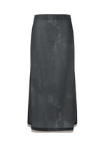 WALL WHITE HEM、ウィメンズ_スカート、グレー