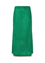 WALL WHITE HEM、ウィメンズ_スカート、グリーン