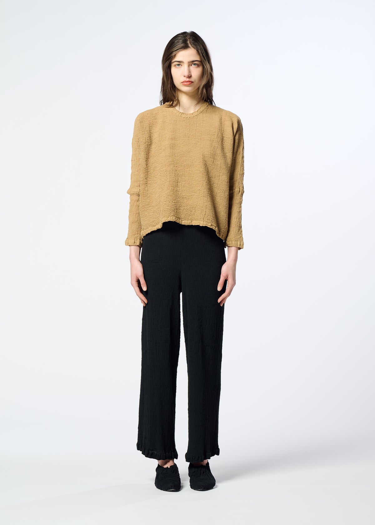 KYO CHIJIMI 2WAY、ウィメンズ_トップス_トップ、着用画像1