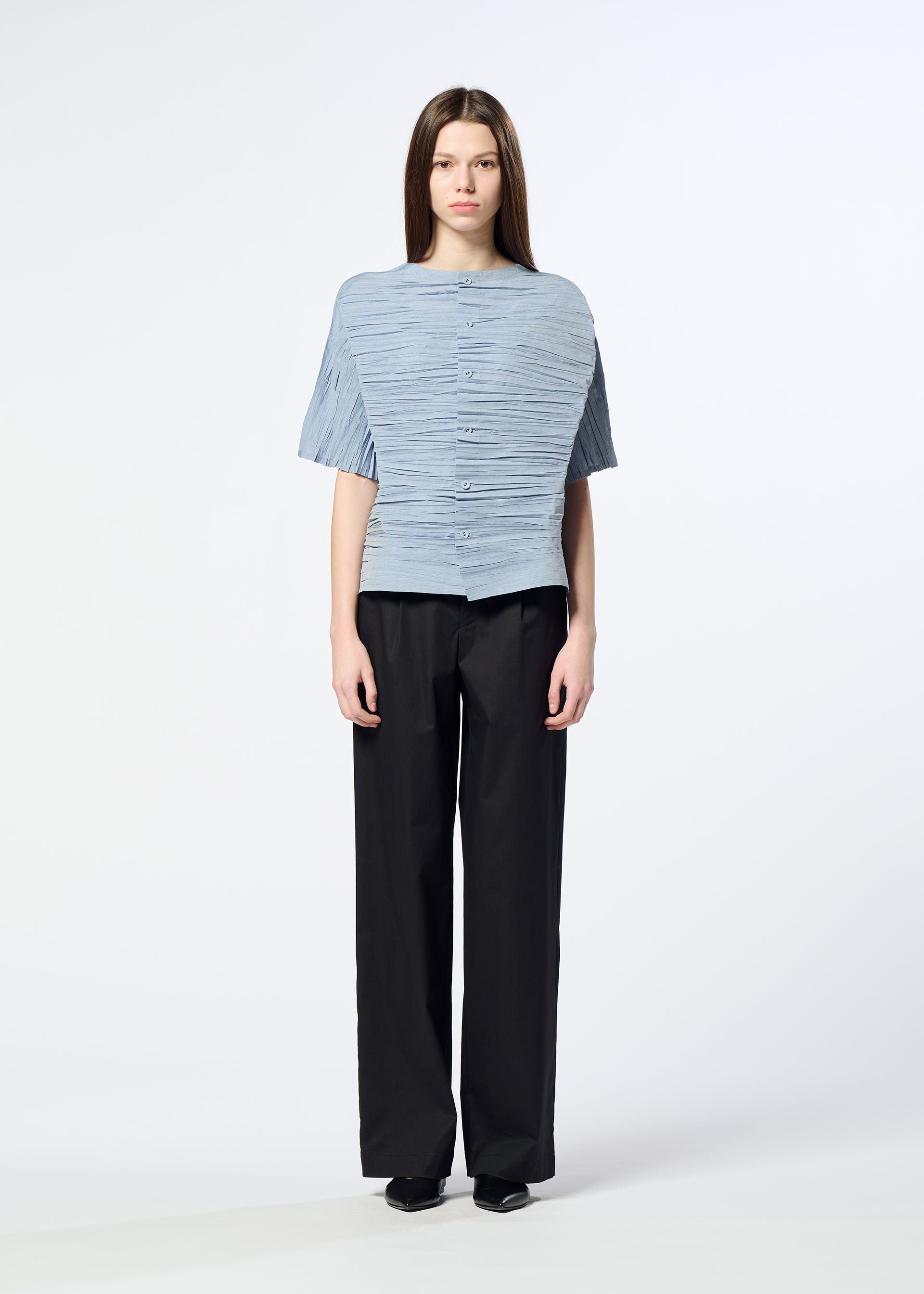 SHIBARI SHIRT、ウィメンズ_トップス_トップ、着用画像4