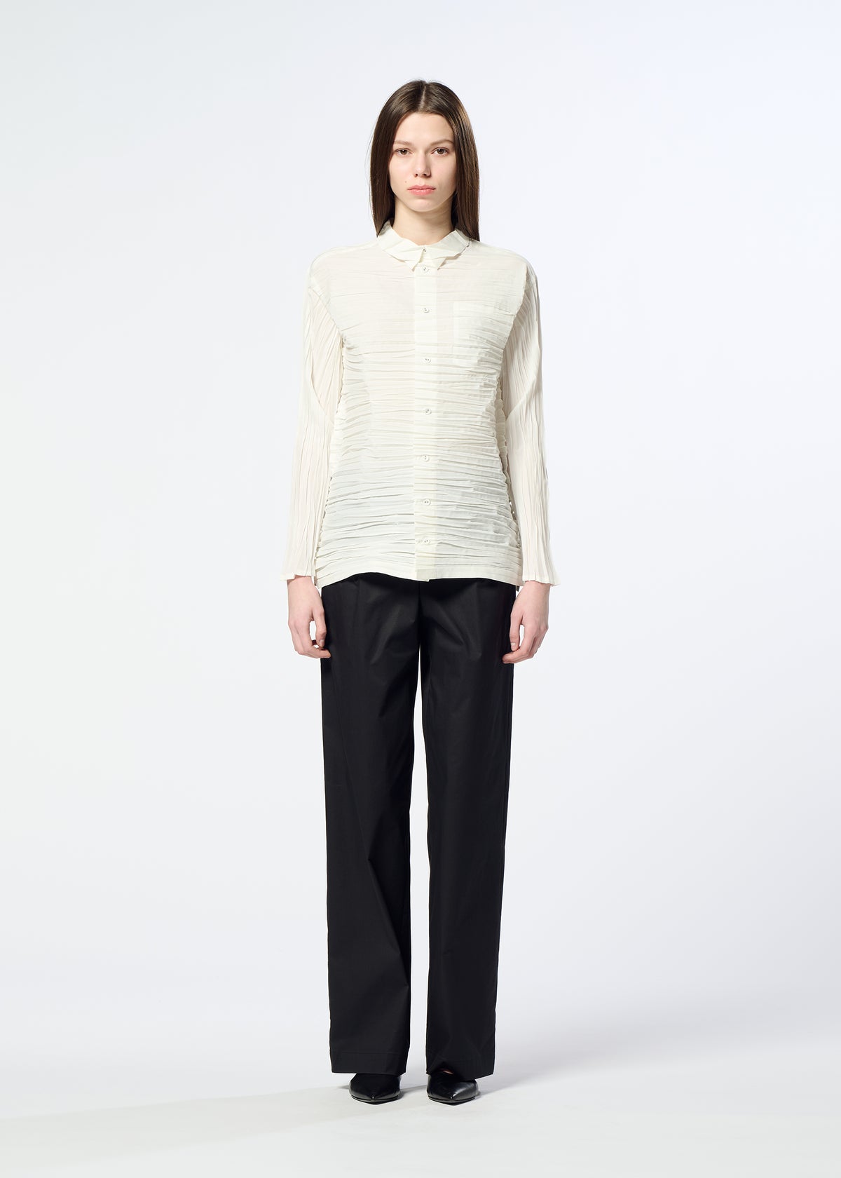 SHIBARI SHIRT、ウィメンズ_トップス_トップ、着用画像1