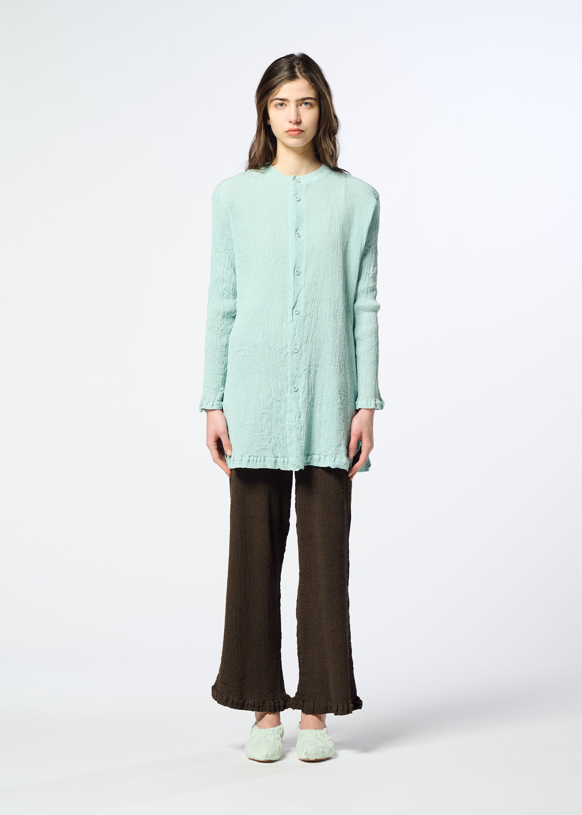KYO CHIJIMI AUGUST、ウィメンズ_トップス_カーディガン、着用画像1
