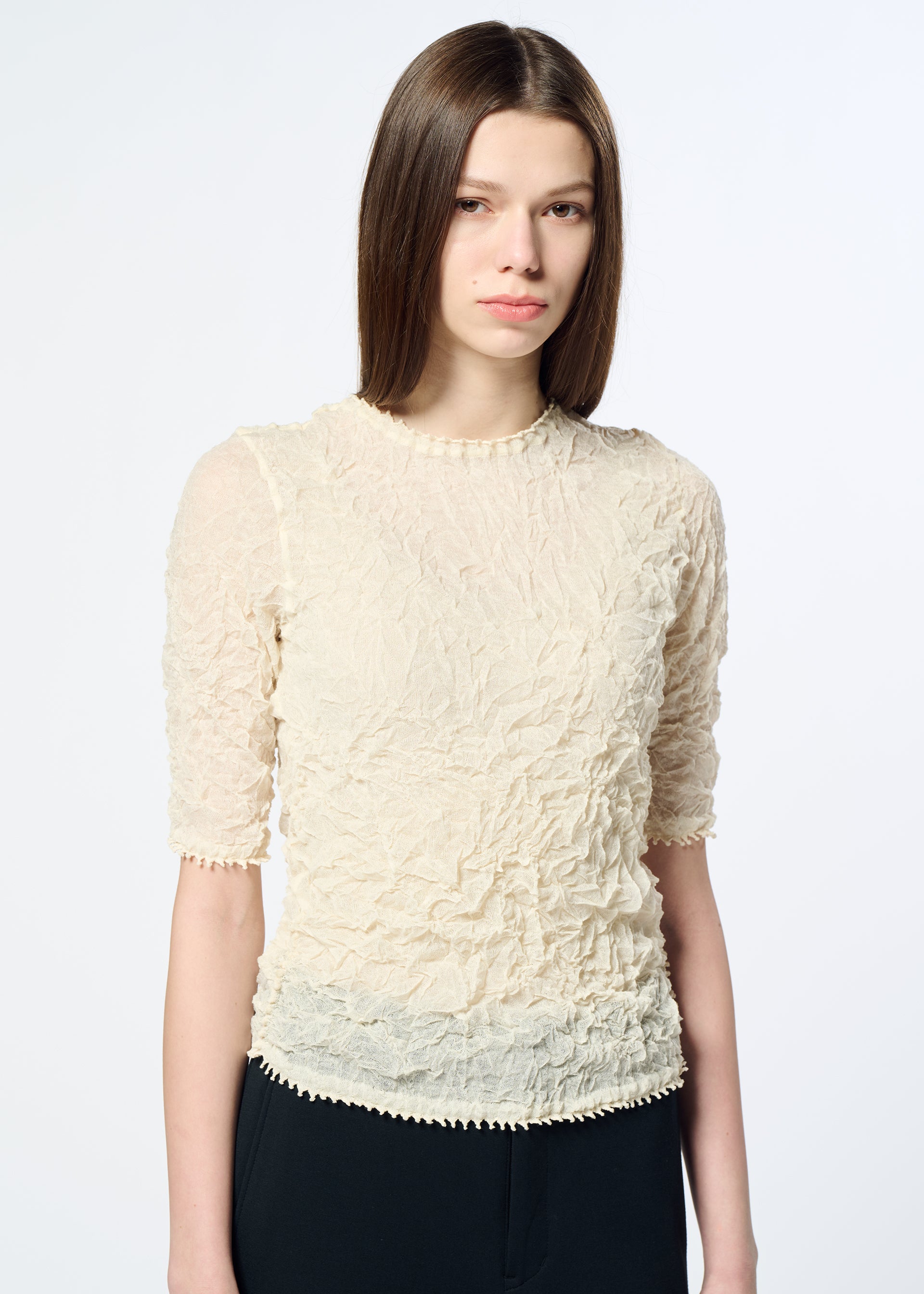 333kニット k3iju着用 KUMO SHIBORI KNIT SHEER – isseymiyake.com