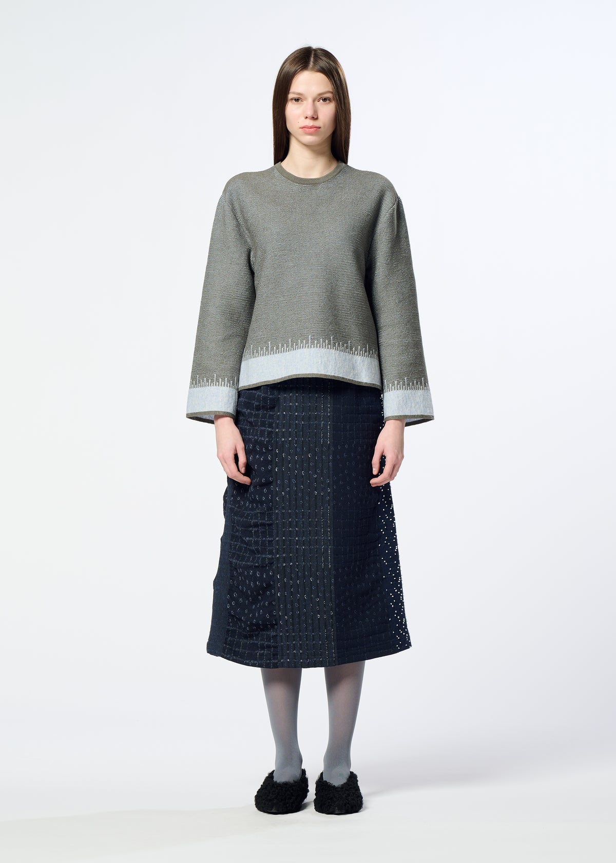 JAGGED HEM、ウィメンズ_トップス_トップ、着用画像1