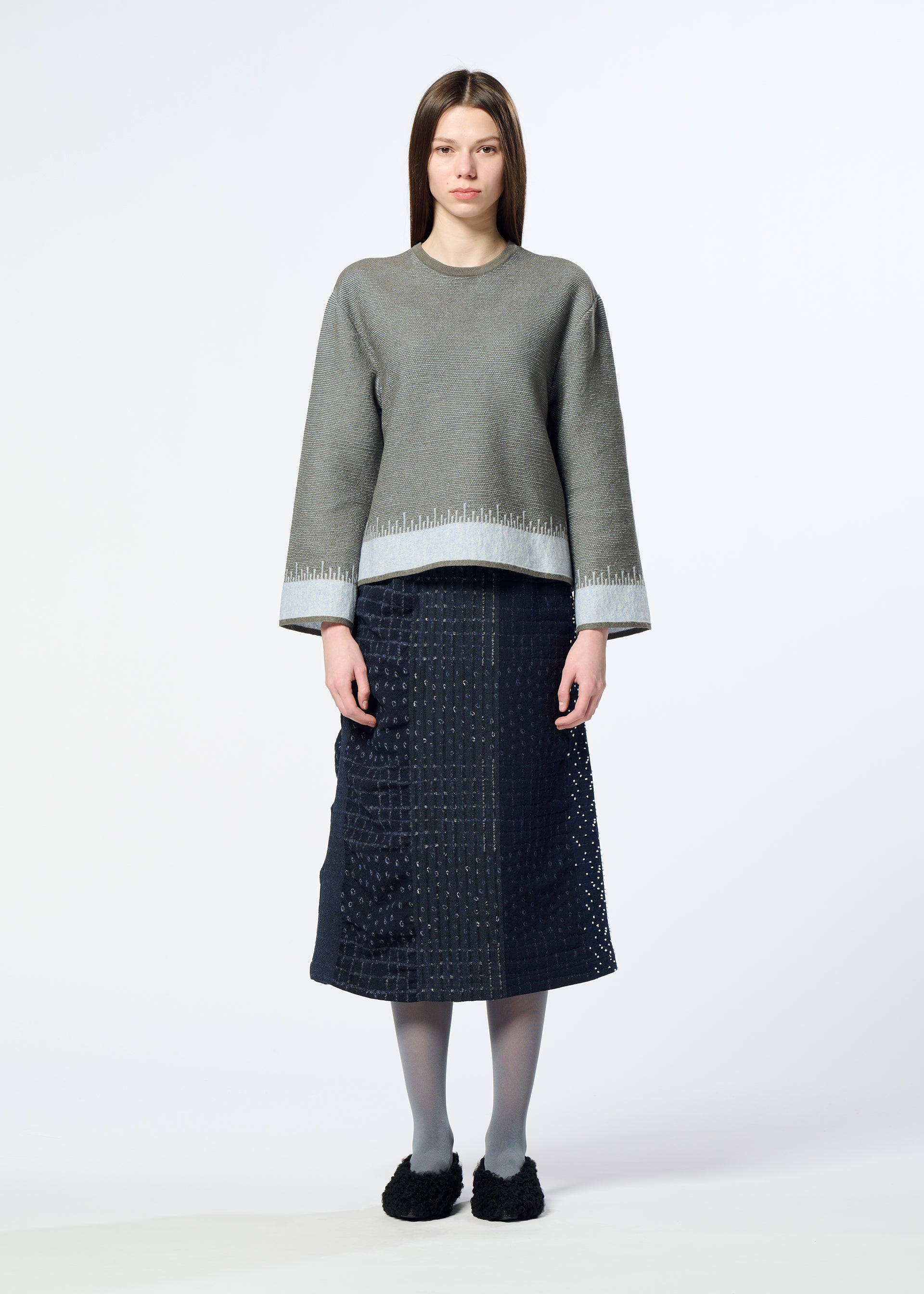 JAGGED HEM、ウィメンズ_トップス_トップ、着用画像1