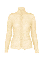 KUMO SHIBORI KNIT SHEER、ウィメンズ_トップス_カーディガン、ホワイト