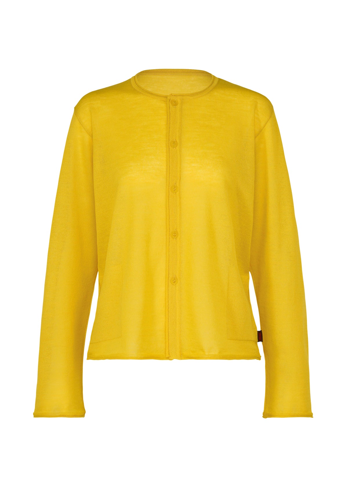 AIRY POCKET LAYERS、ウィメンズ_トップス_カーディガン、イエロー