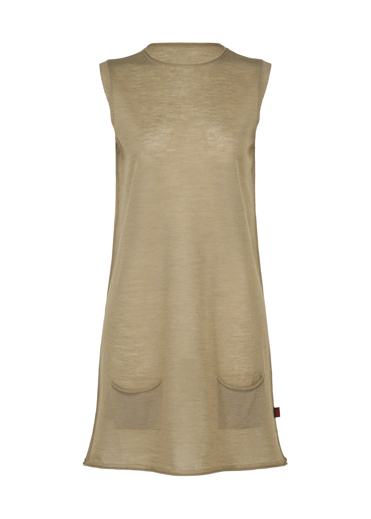 AIRY POCKET LAYERS、ウィメンズ_トップス_チュニック、ブラウン