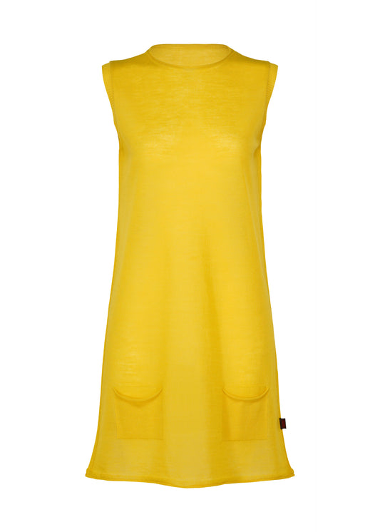 AIRY POCKET LAYERS、ウィメンズ_トップス_チュニック、イエロー