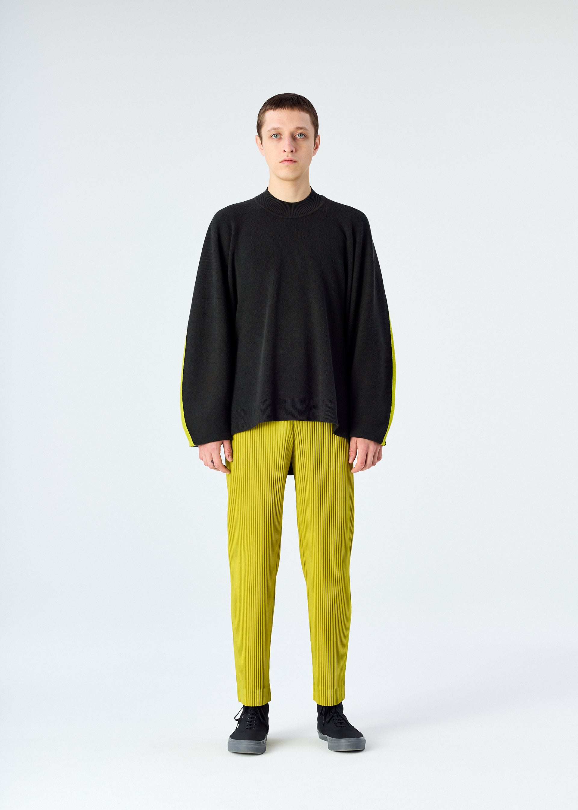 TAILORED PLEATS 2、メンズ_パンツ、着用画像1
