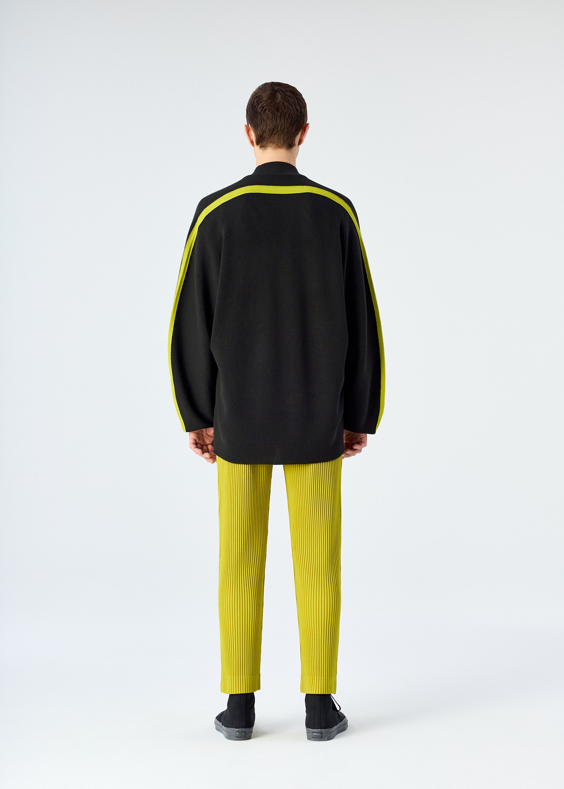 TAILORED PLEATS 2、メンズ_パンツ、着用画像3
