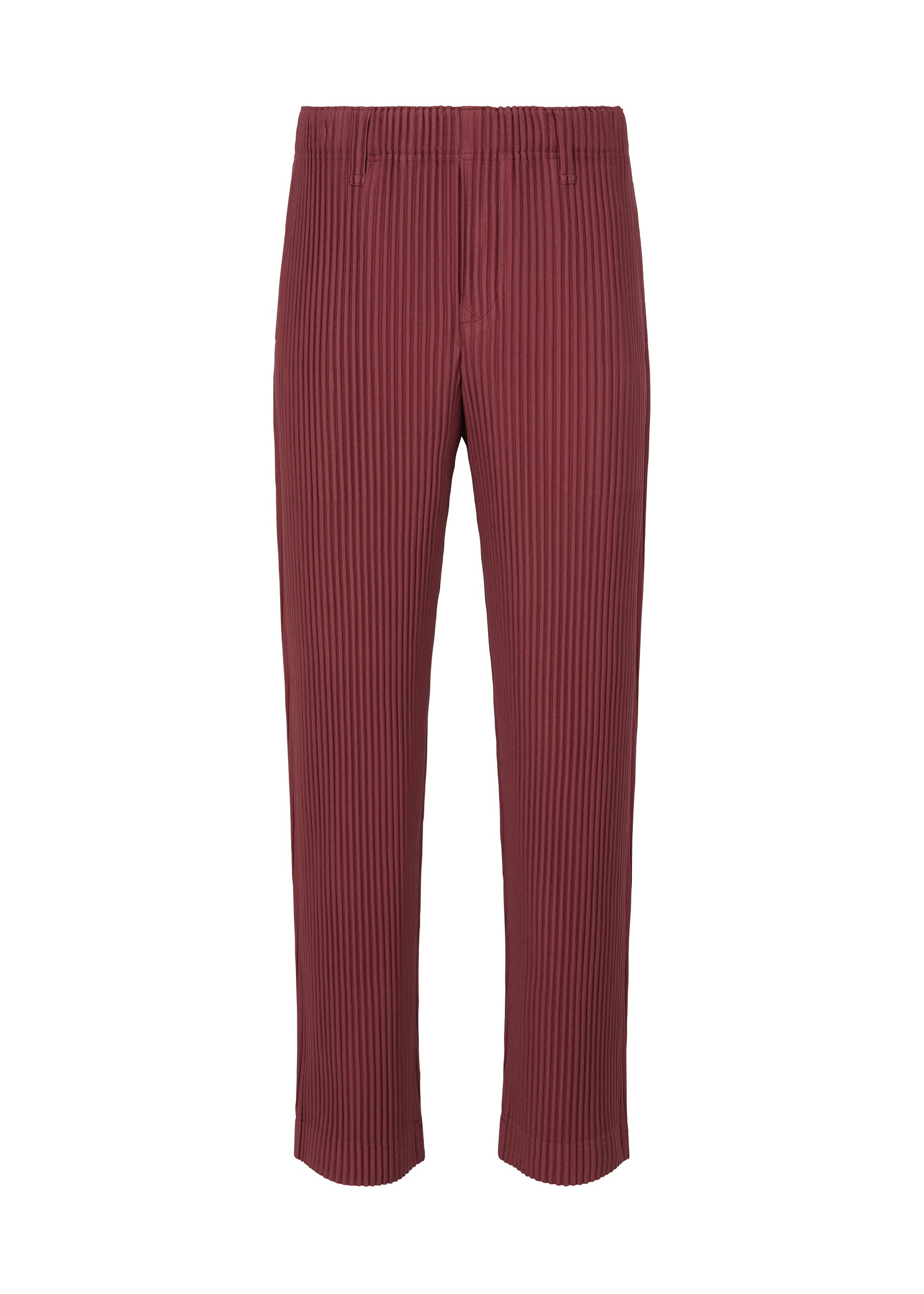 COLOR PLEATS、メンズ_パンツ、レッド
