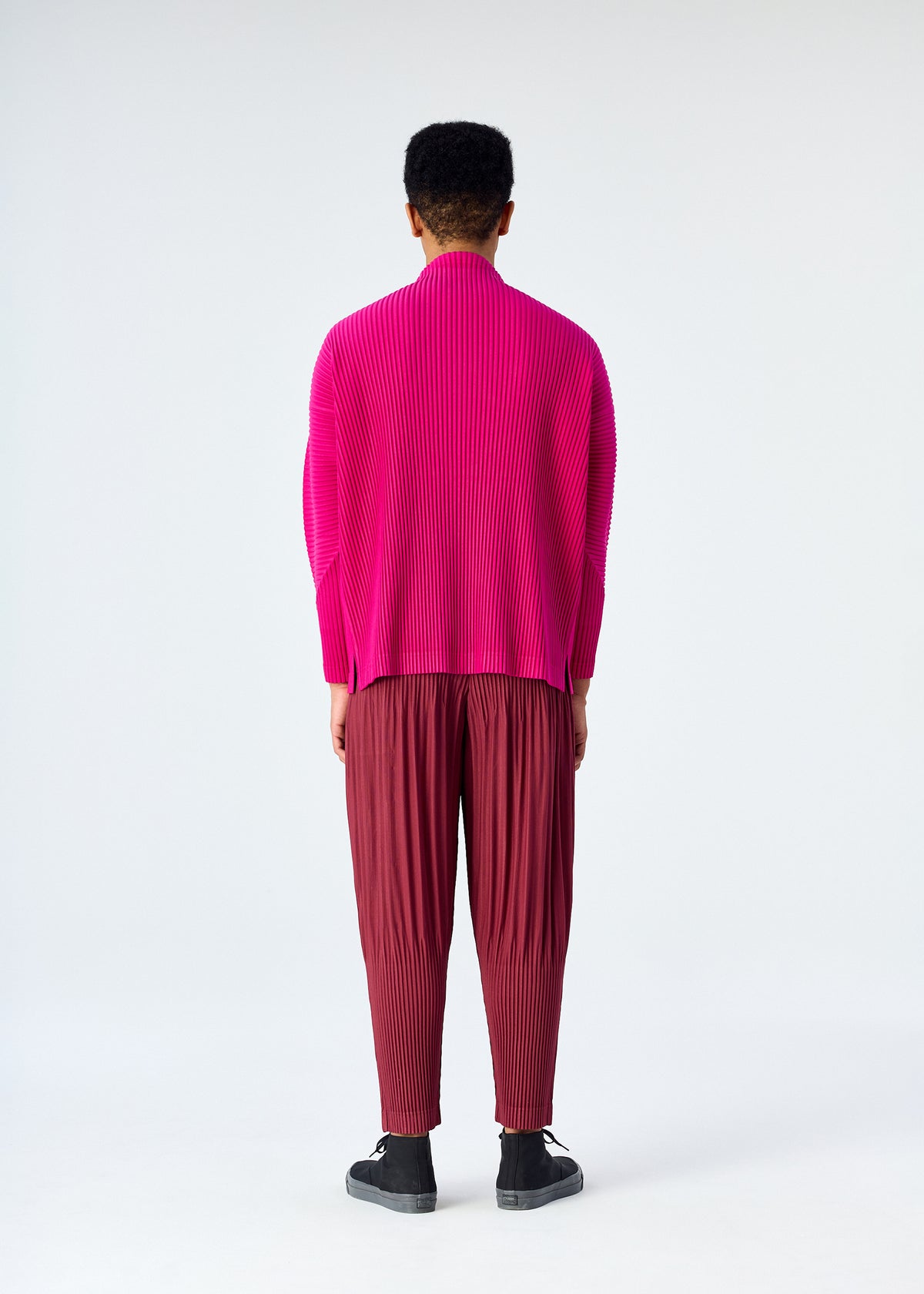 COLOR PLEATS、メンズ_パンツ、着用画像3