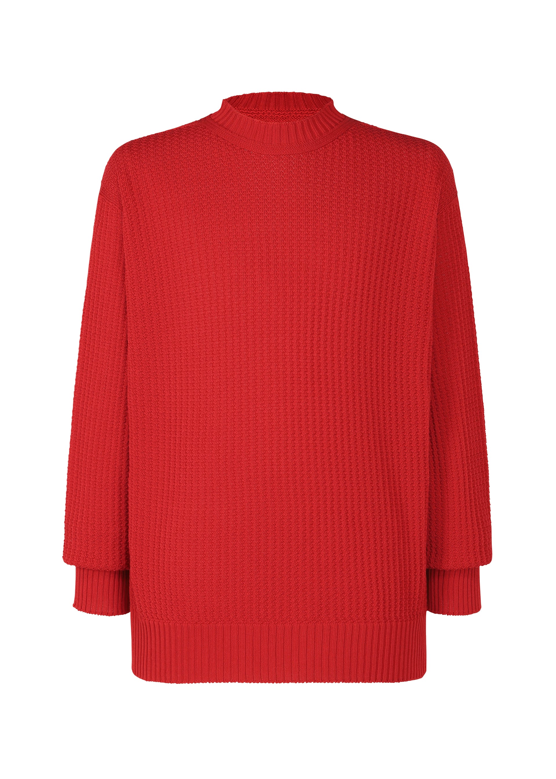 イッセイミヤケ ISSEY MIYAKE ニット ワンピース ウール はしご編み 