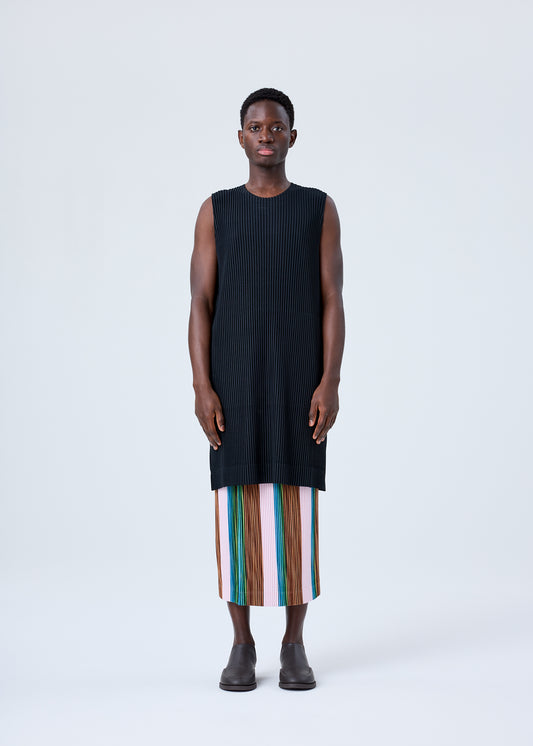 HOMME PLISSÉ ISSEY MIYAKE◇ミドル丈チュニック 聞きにくい 赤 1