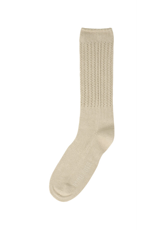 LACE MESH SOCKS、アクセサリー&その他_レッグウェア&シューズ、ベージュ