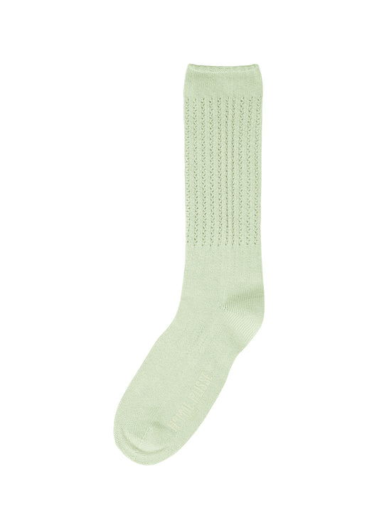 LACE MESH SOCKS、アクセサリー&その他_レッグウェア&シューズ、グリーン