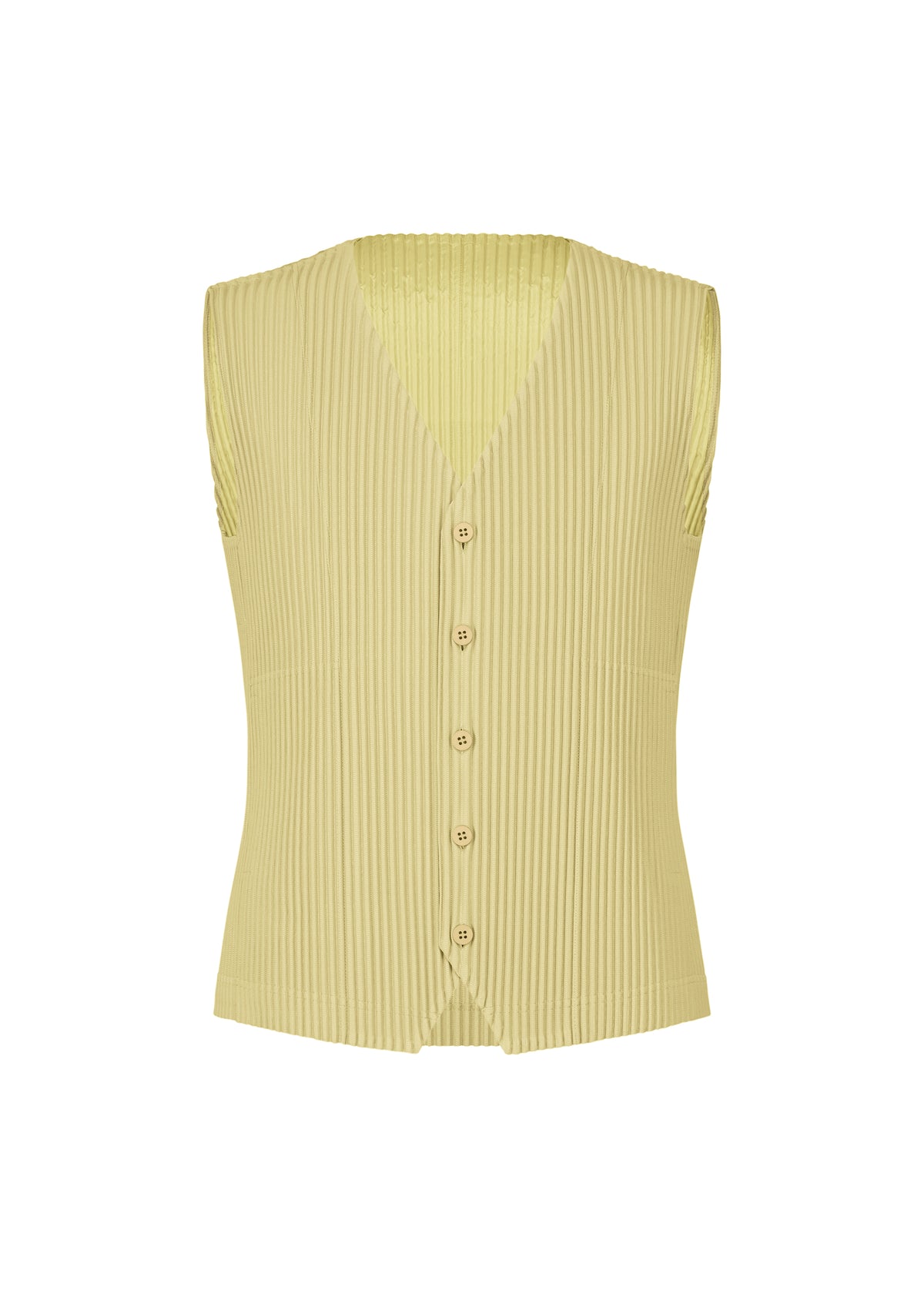TAILORED PLEATS 2、メンズ_トップス_ベスト、ベージュ