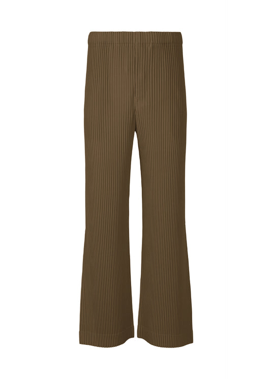 PLEATS BOTTOMS 3、メンズ_パンツ、ブラウン