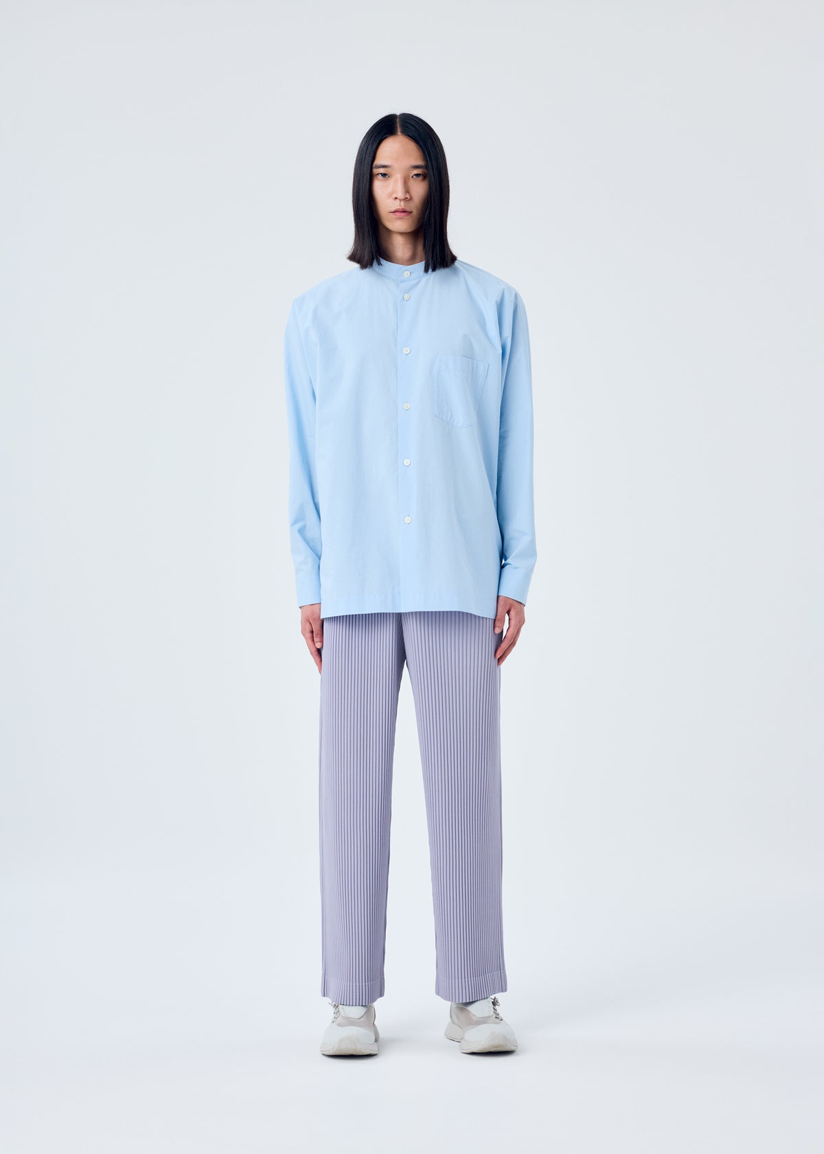 TAILORED PLEATS 2、メンズ_パンツ、着用画像1