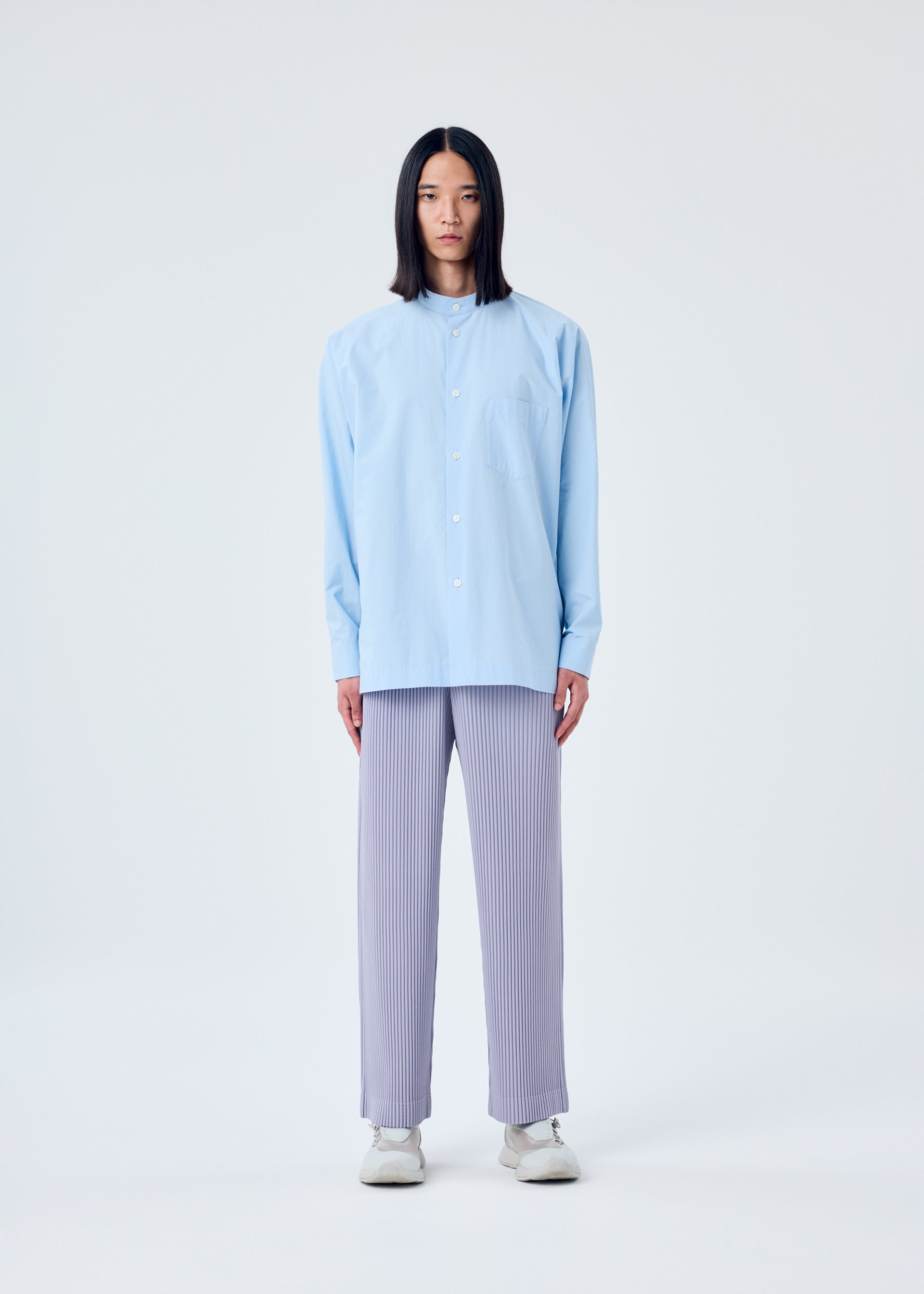 TAILORED PLEATS 2、メンズ_パンツ、着用画像1