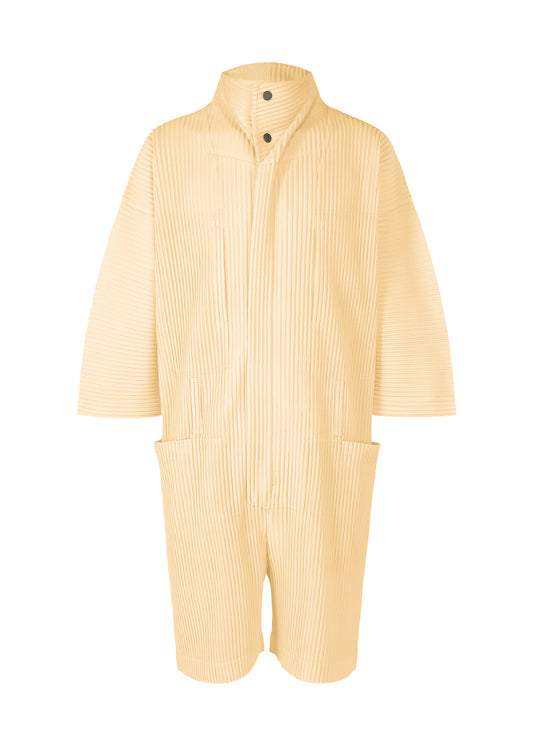 PLEATS BOTTOMS 3、メンズ_ジャンプスーツ、ホワイト