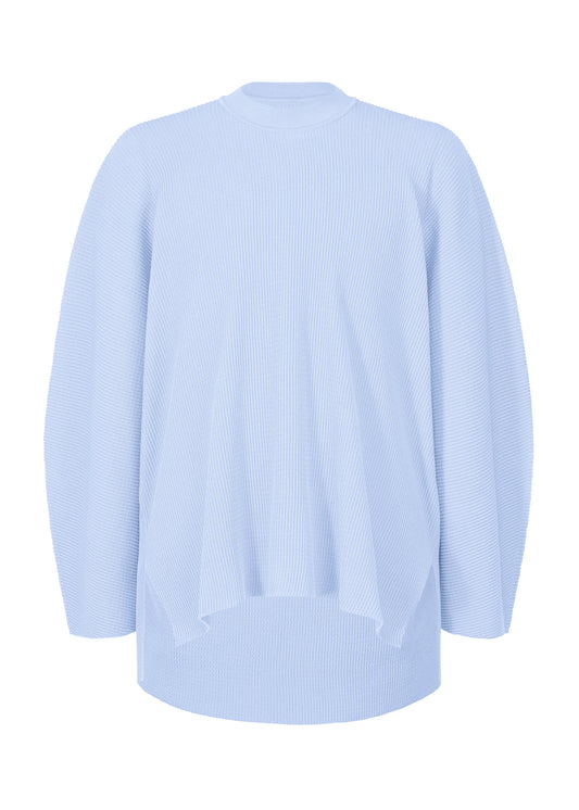 TIGHT TWIST COTTON KNIT、メンズ_ニット、ブルー
