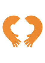 CASHMERE WINTER GEAR、メンズ_ニット、オレンジ