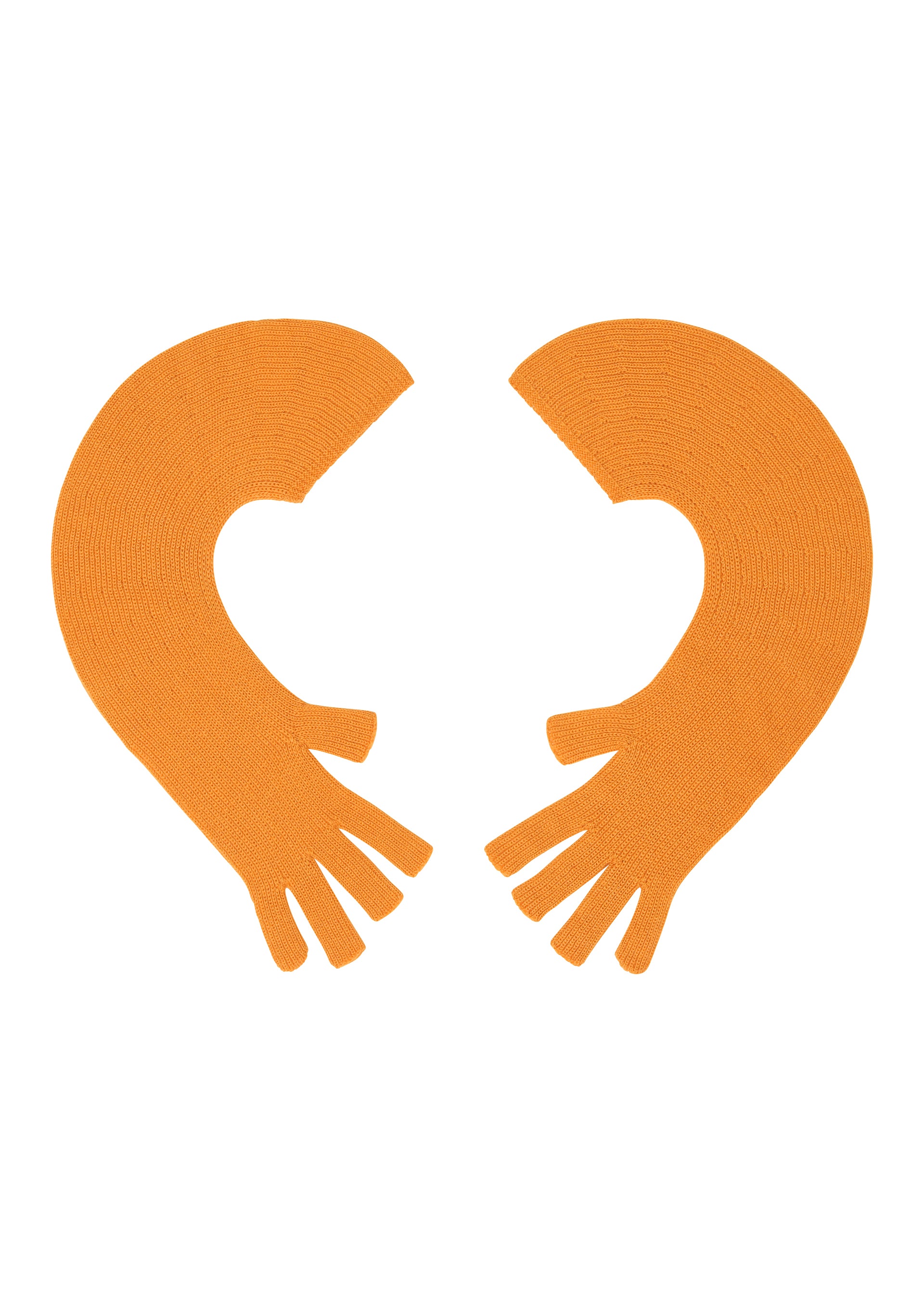 CASHMERE WINTER GEAR、メンズ_ニット、オレンジ