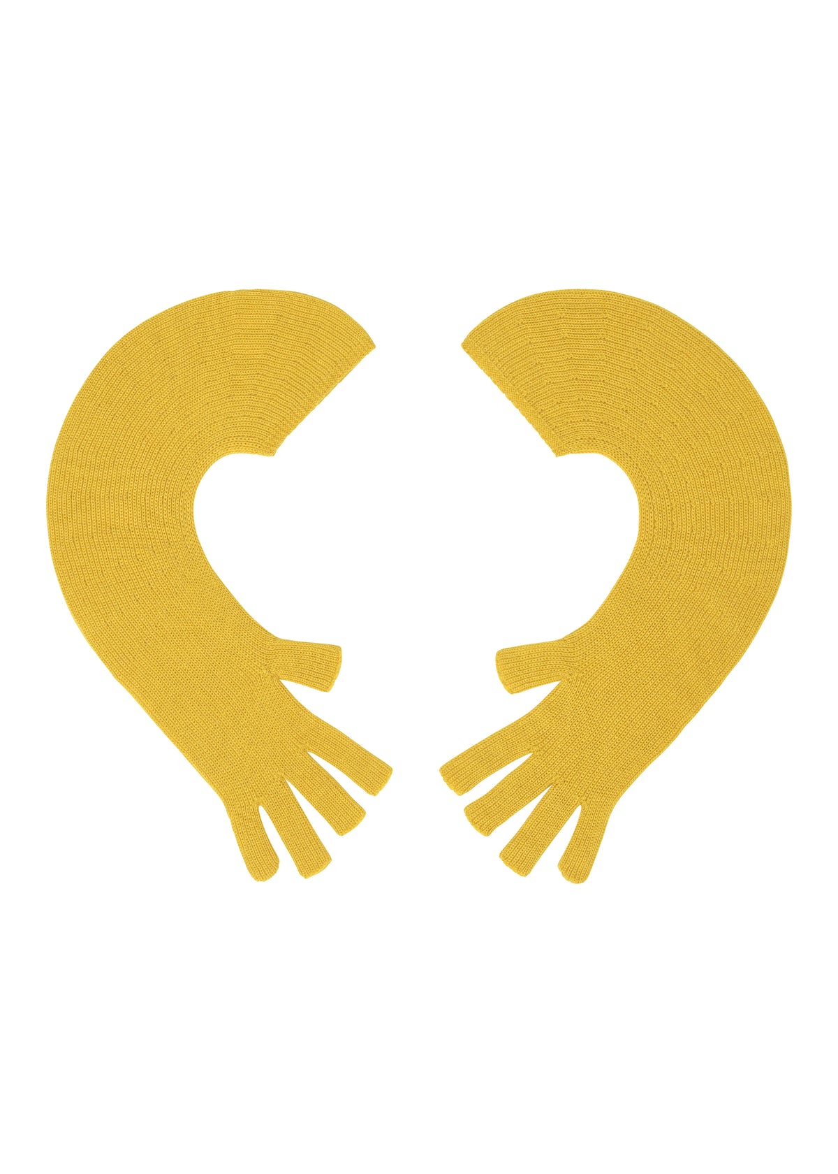 CASHMERE WINTER GEAR、メンズ_ニット、イエロー