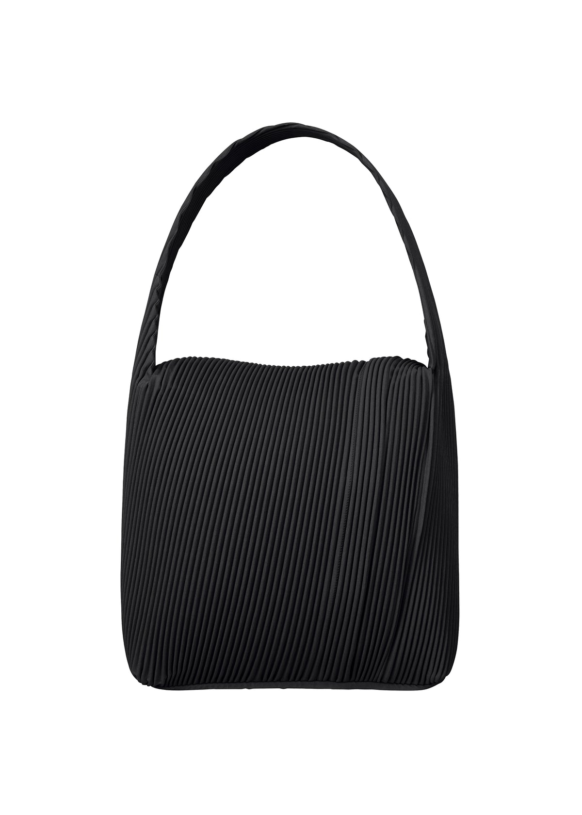 ROUNDED SQUARE BAG、バッグ&財布_ショルダーバッグ、ブラック