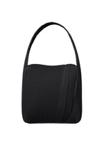 ROUNDED SQUARE BAG、バッグ&財布_ショルダーバッグ、ブラック