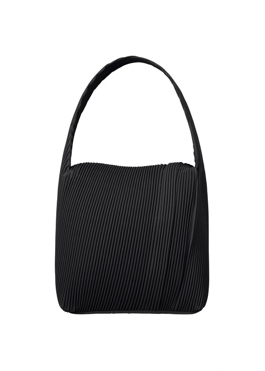 ROUNDED SQUARE BAG、バッグ&財布_ショルダーバッグ、ブラック