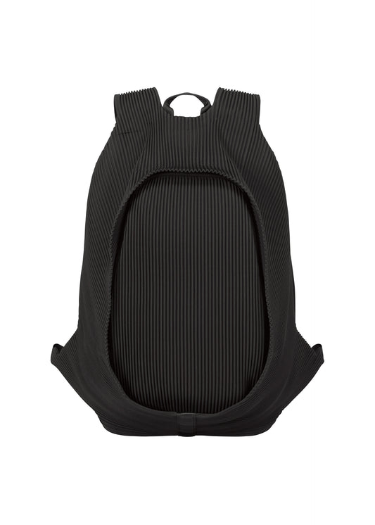 PLEATS BACKPACK、バッグ&財布_バックパック、ブラック