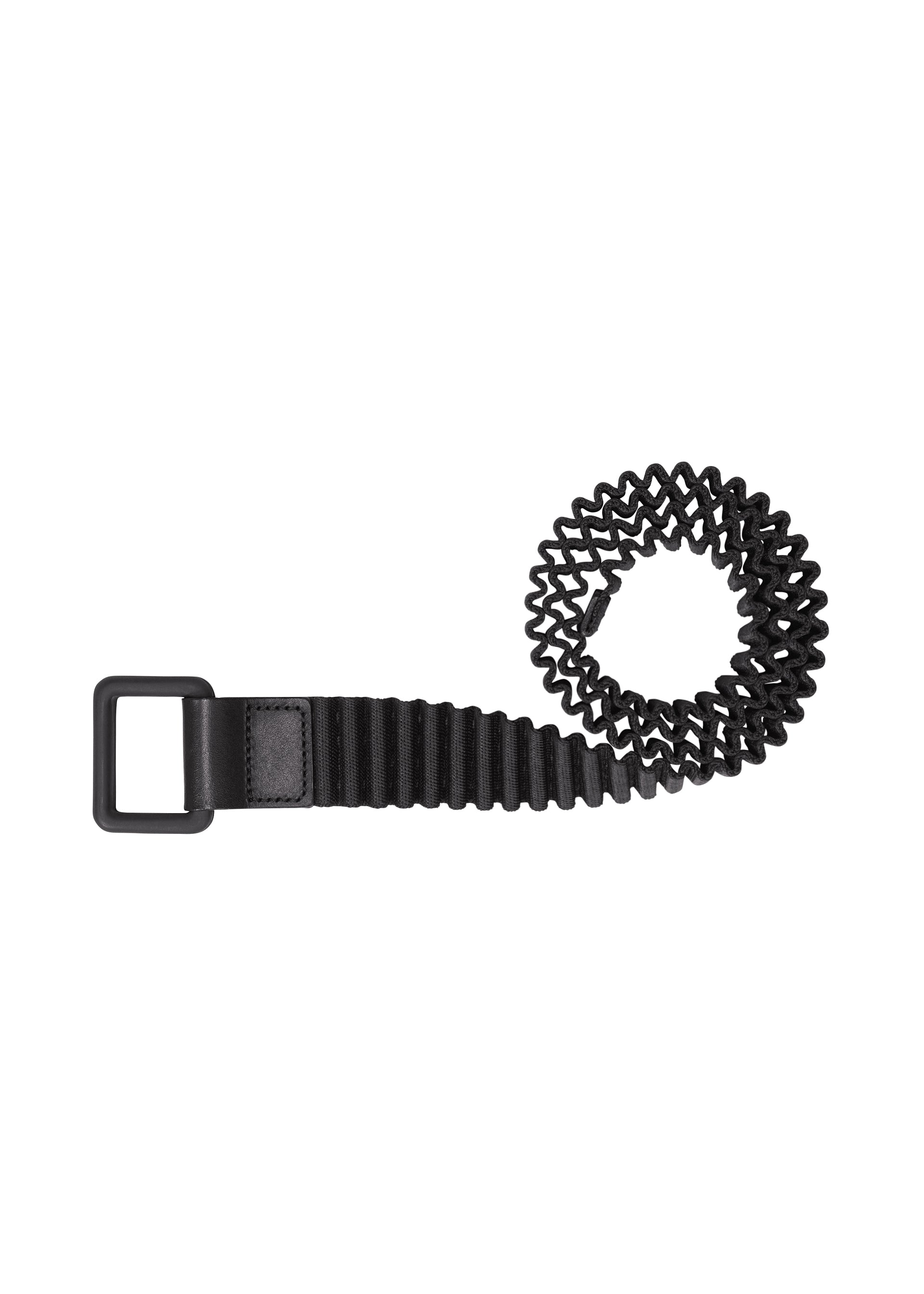 PLEATS BELT、アクセサリー&その他_アクセサリー、ブラック