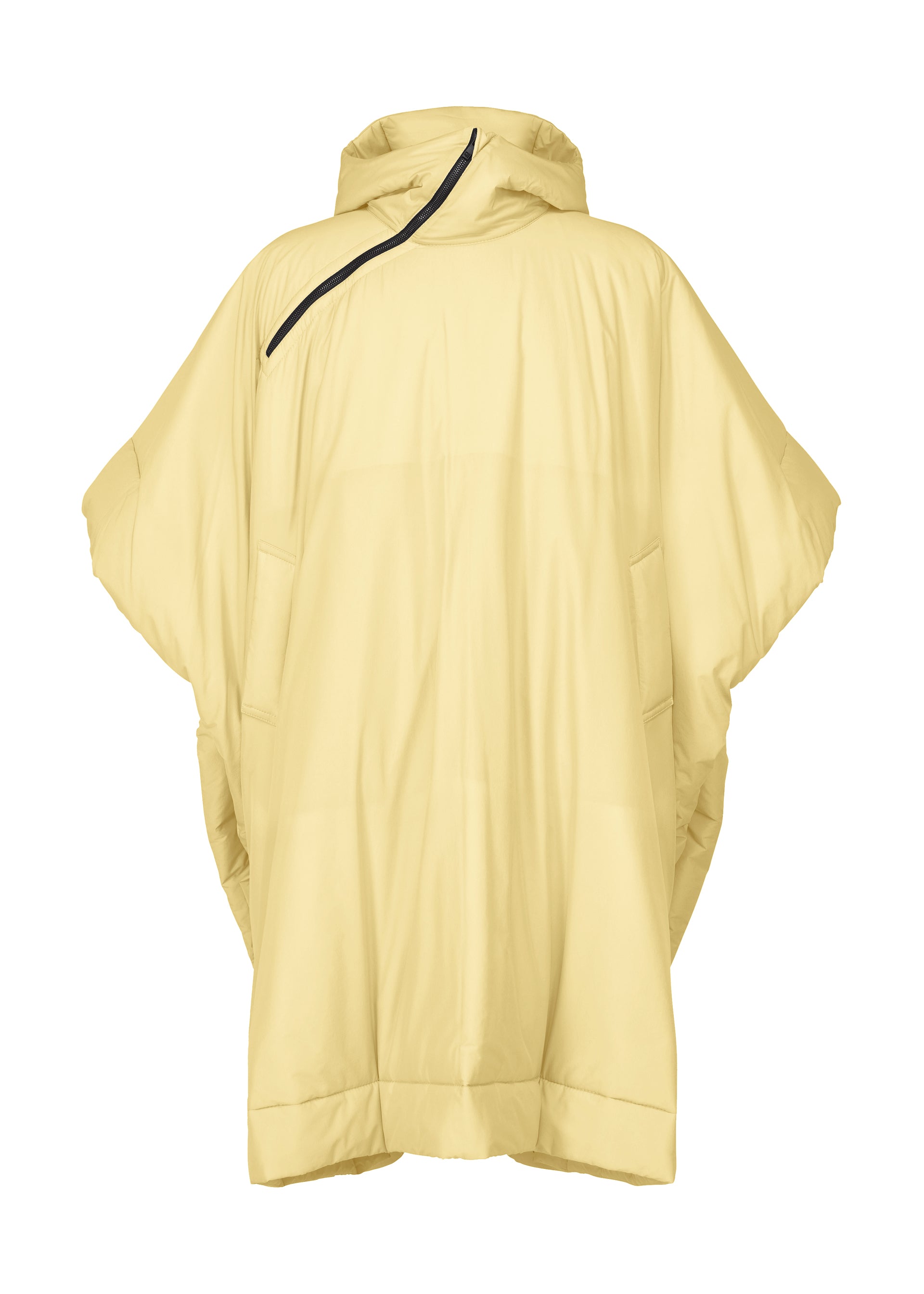 イッセイミヤケペルマネンテ ベージュフード付き オーバーサイズコート DUVET COAT – isseymiyake.com